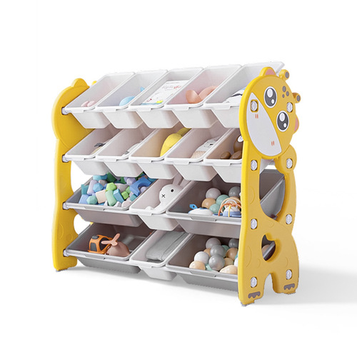 Children's toy storage cabinet home living room baby storage large capacity multi-layer floor-standing toddler storage rack