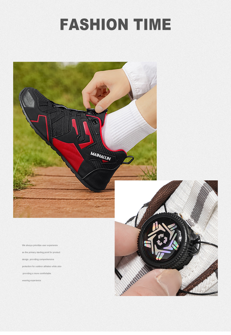 Atmungsaktive Herren Freizeitschuhe Mit Mesh Und Dicker Sohle_voghion.com