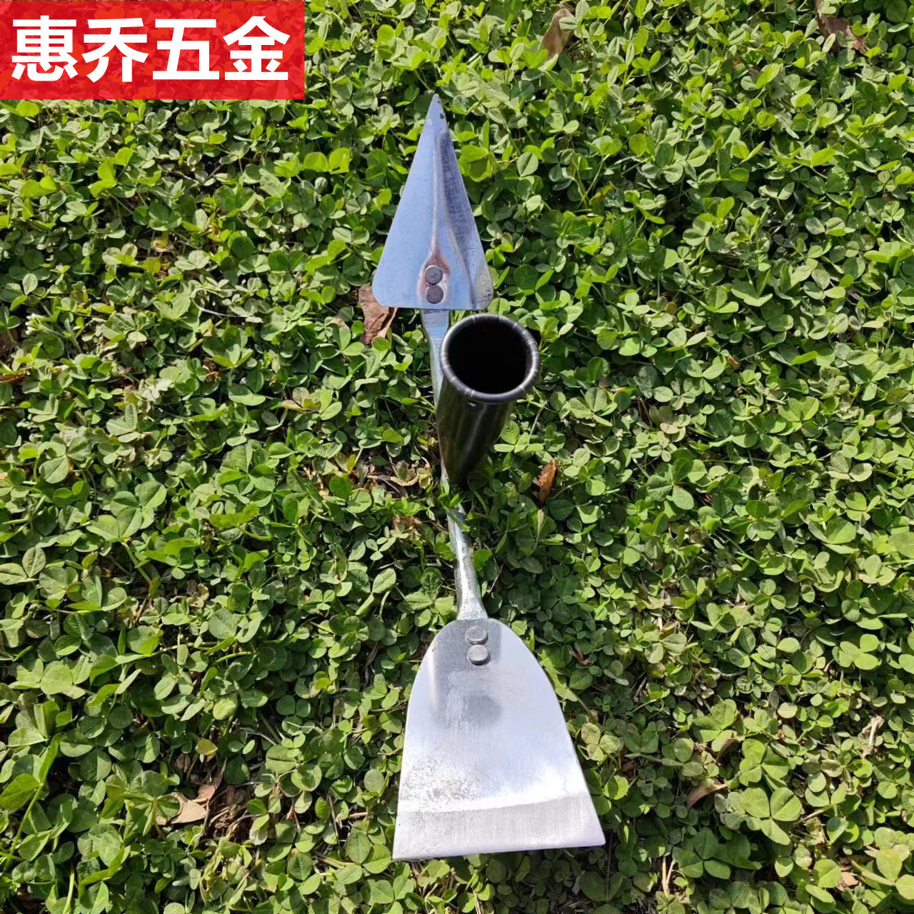 厂家两头犁锄库锄两用不锈钢锄头犁地开沟松土除草农具铲子两头忙