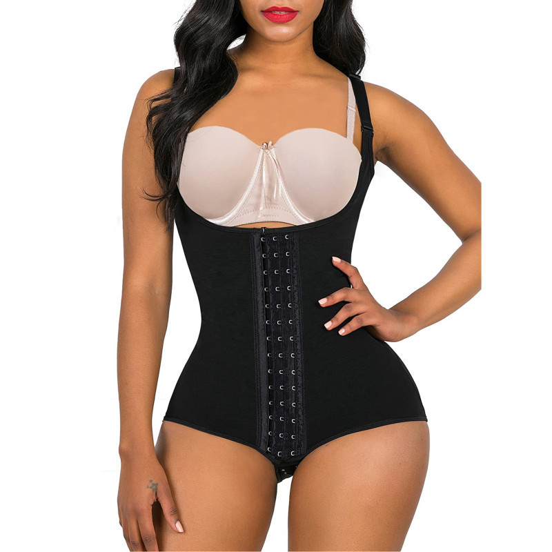 Breasted body shaping underwear chest support belly slimming women's corset body shaper corset one-piece enhanced version