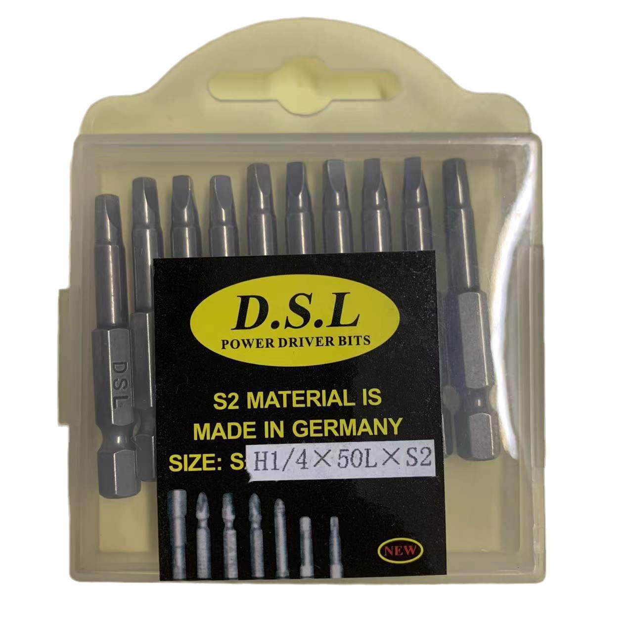 Fuente fabricante DSL Alemania S2 acero de una sola cabeza de forma especial endurecido lote cabeza triángulo cuadrado en forma de U en forma de Y