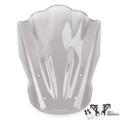 mirror, Motorcycle front windshield - gray