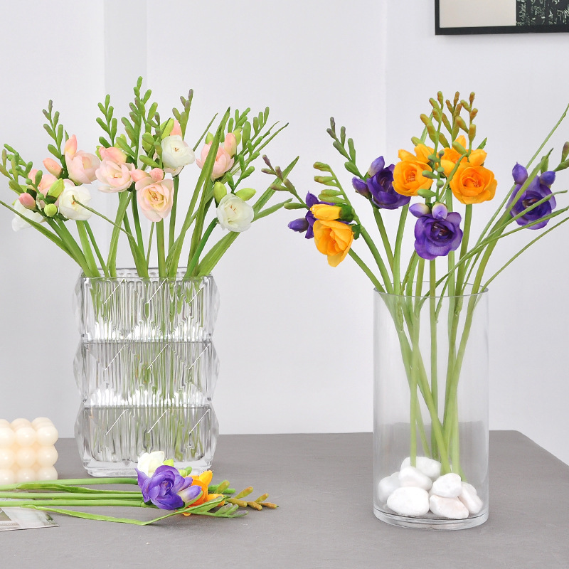 Artificial Phalaenopsis Orchids, Small Stems, Vintage Pastoral Style, Fresh and Simple Home Decor, Wedding Decoration, Wholesale Artificial Phalaenopsis Orchids, Small Stems, Vintage Pastoral Style, Fresh and Simple Home Decor, Wedding Decoration, Wholesale