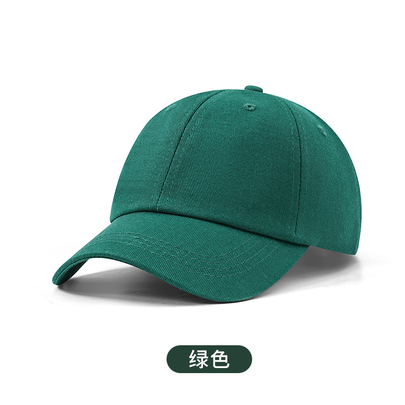 Nuevo sombrero de béisbol de algodón suave para niños, sombrero de moda coreano para niños, niñas, sombrero multicolor de macarón para niños image 18