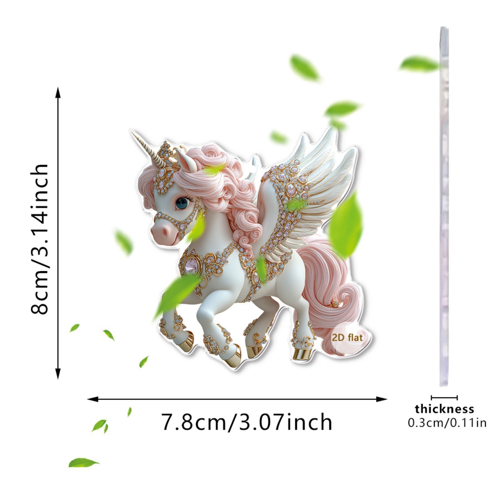 2026 Primavera Año Nuevo Gala de Primavera Pony Carro Interior Año Nuevo Colgante Acrílico Colgante