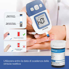 Foreign trade export Safe AQ Angel Sannuo blood glucose meter, a blood glucose meter that accurately measures blood sugar without adjusting the code.