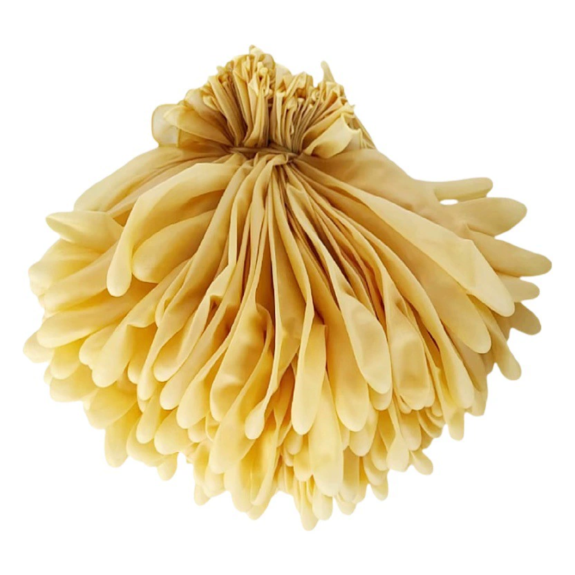 Бесплатная доставка, оптовые поставки одноразовых перчаток из говяжьих сухожилий класса А, утолщенных высокоэластичных 12-дюймовых резиновых латексных перчаток