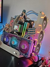 超导合体matx atx开放式机箱 一体式机箱 小机箱 便携机箱