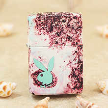 打火机48379哑漆花花公子纹理五面环绕