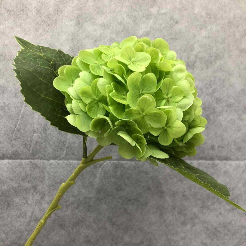 American Western Film Hand Feel Hydrangea Home Accessories Floral Washable Single Head Hydrangea with Leaf Wedding Accessories American Western Film Hand Feel Hydrangea Home Accessories Floral Washable Single Head Hydrangea with Leaf Wedding Accessories