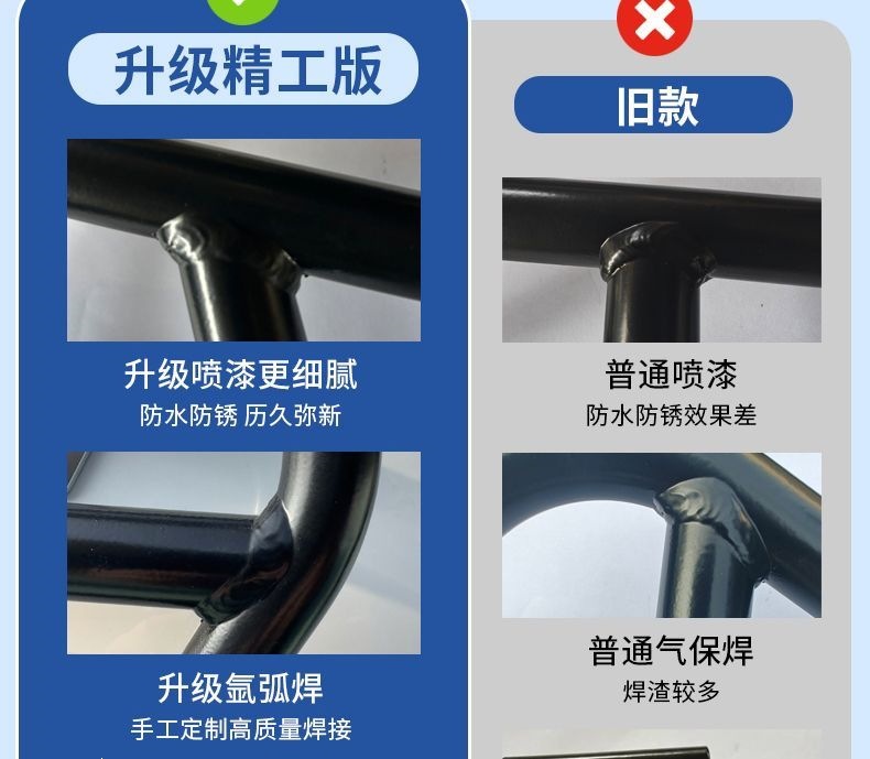 No.9 M395cmax Flash Rider Guardrail, No.9 M95C+ Electric Vehicle m3 Bumper, Anti-Collision Frame, Rear Cargo Rack Accessories