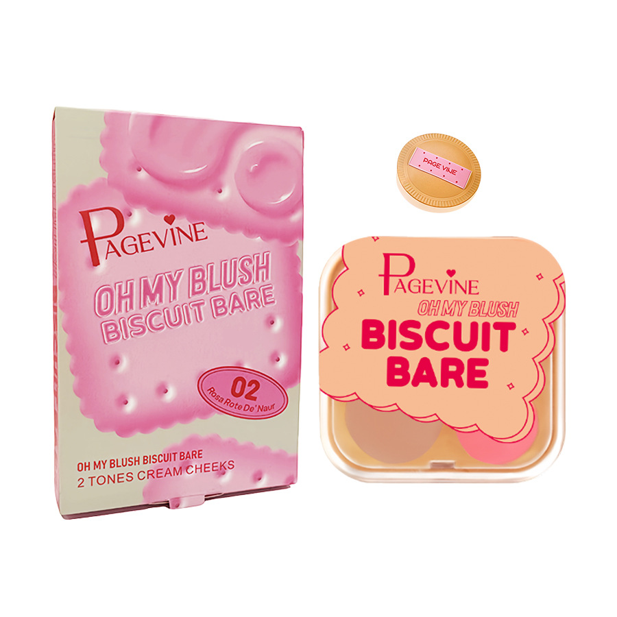 Explosiones transfronterizas PAGE VINE blush concealer en un solo disco mate brillante sombra crema nasal comercio exterior