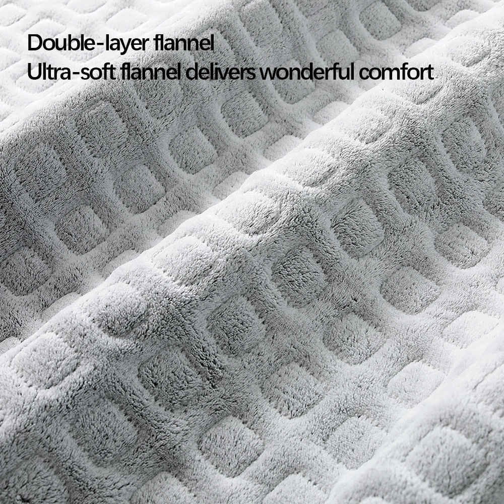 Cobertor elétrico de flanela para um conforto aconchegante_voghion.com