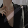 Necklace, chain for key bag , simple and elegant design, 2022 collection