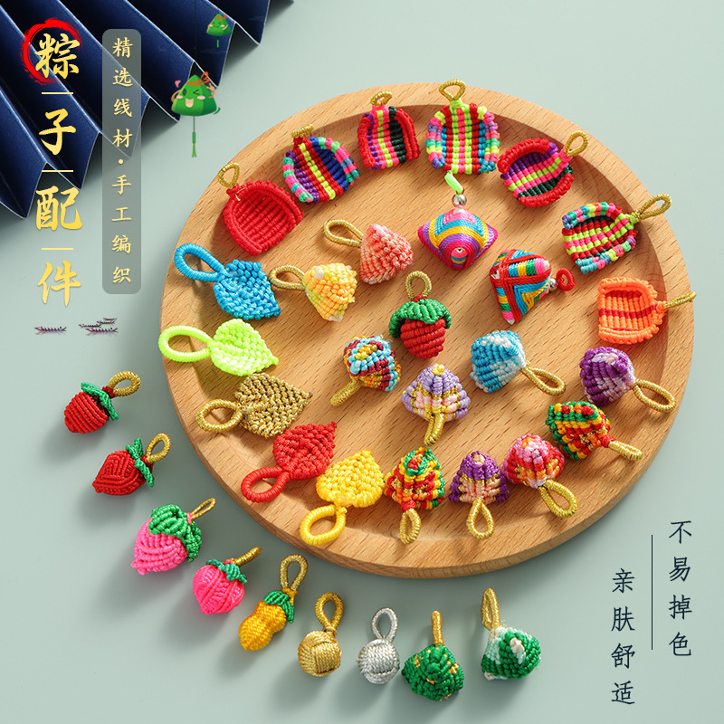 colorful woven ethnic accessories