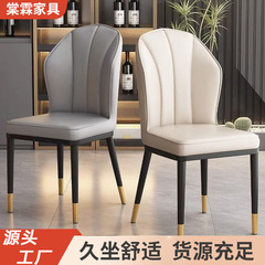 家庭用モダンなシンプルなダイニングテーブルと椅子の背もたれシンプルな化粧テーブルと椅子レストランホテルライト高級アイアンダイニングテーブルと椅子
