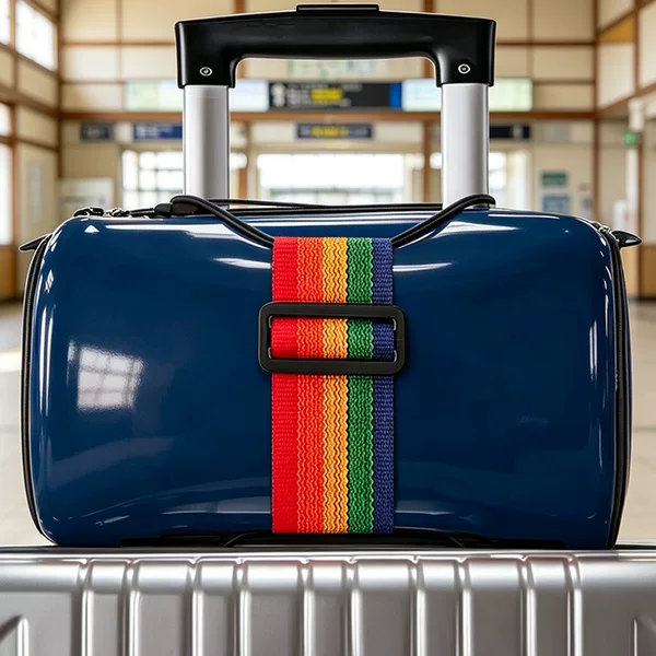 Cross-border manufacturer luggage packing strap, travel bag fixing strap, luggage elastic rope, bundling strap, luggage securing strap