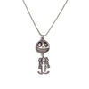 Multilayer fashionable space astronaut hip-hop style, necklace, trend pendant, sweater