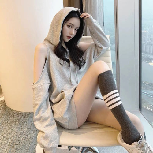 Hottest Trend Brand TB Four Stripes Grey AB Calf Socks 100% Cotton Knee-High Socks Long Socks Japanese JK Girl Style Socks