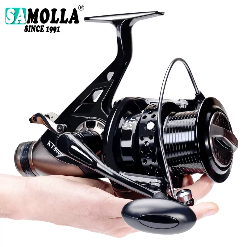 2025 new SAMOLLA front and rear brake dual brake spinning spinning wheel carp wheel large far -reaching outlet cross -border KT