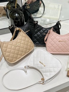 Embroidered Armpit Bag New Style 2025 Foreign Trade Small Square Bag Women's Wholesale Fashion Versatile Shoulder Bag Factory Direct Sale