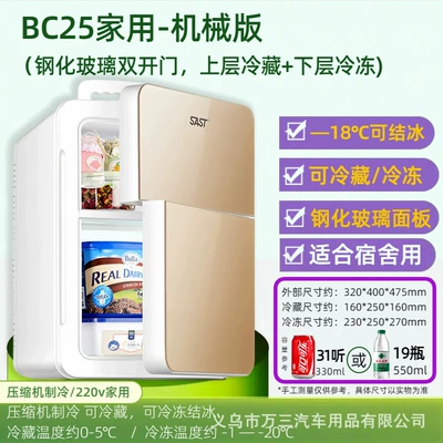 Car Refrigerator, Freezer for: Soyuducular - b25l-champagne-gold-mechanical-adjustment-15freezing-refrigeration