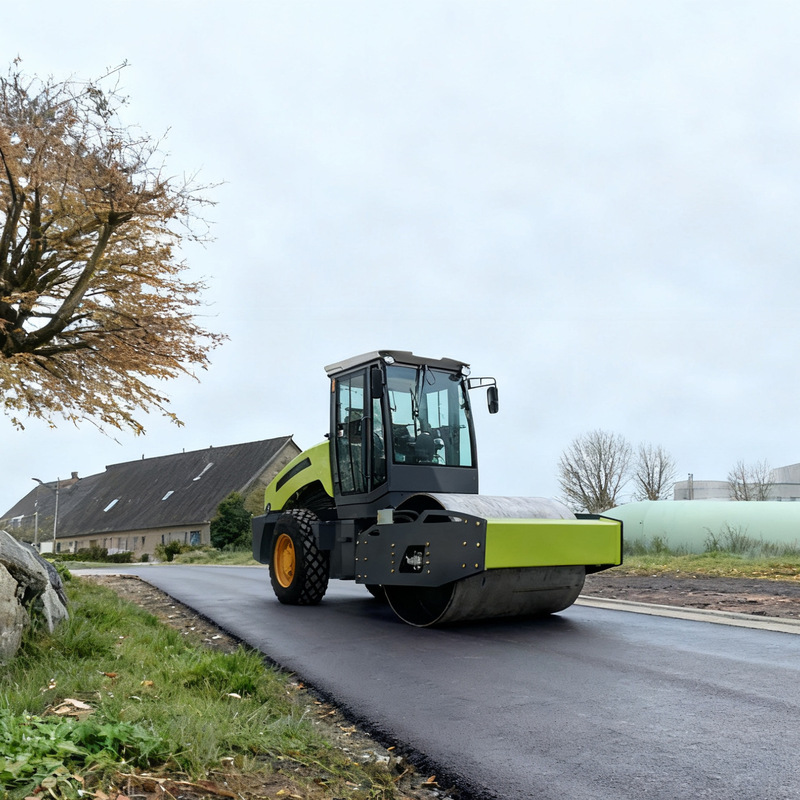 Shandong Situolike Heavy-Duty Road Roller 6-Ton Ride-On Type with Steel Front and Rubber Rear Wheels for Road and Foundation Vibration Compaction