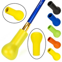 跨境海钓吸震鱼竿肚顶 PU材质船钓铁板竿圆球形竿托渔具装备批发