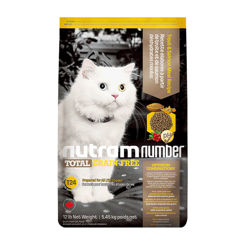 Newton cat food T24 salmon salmon T34 trout grain-free full price Canadian imported 5.45kg one piece drop shipping