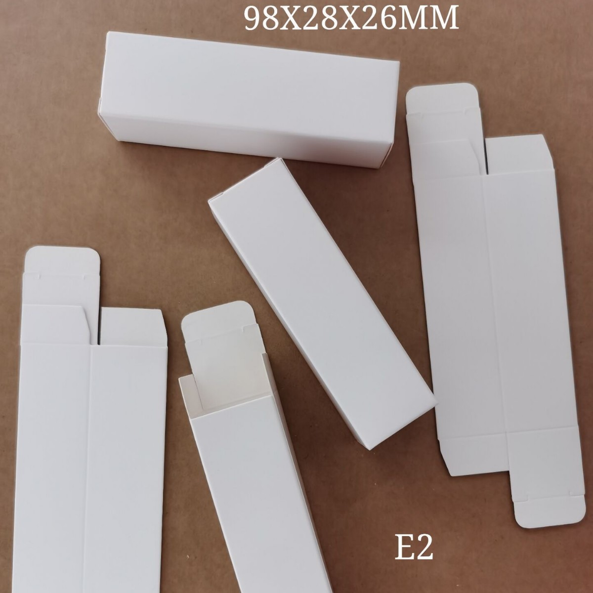 移动电源电池盒手机电池纸盒包装电池盒纸盒白盒包装盒可做