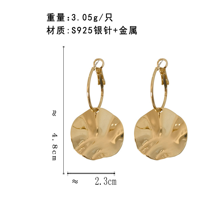 Fashion Irregular Geometric Exaggerated Earrings Female display picture 1