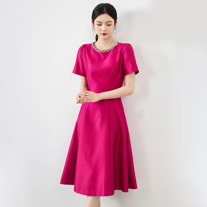 2415707-Shenzhen Nanyou Heavy Industry Nail Drill Design Celebrity Style Age-Reducing Dress for Petite Women