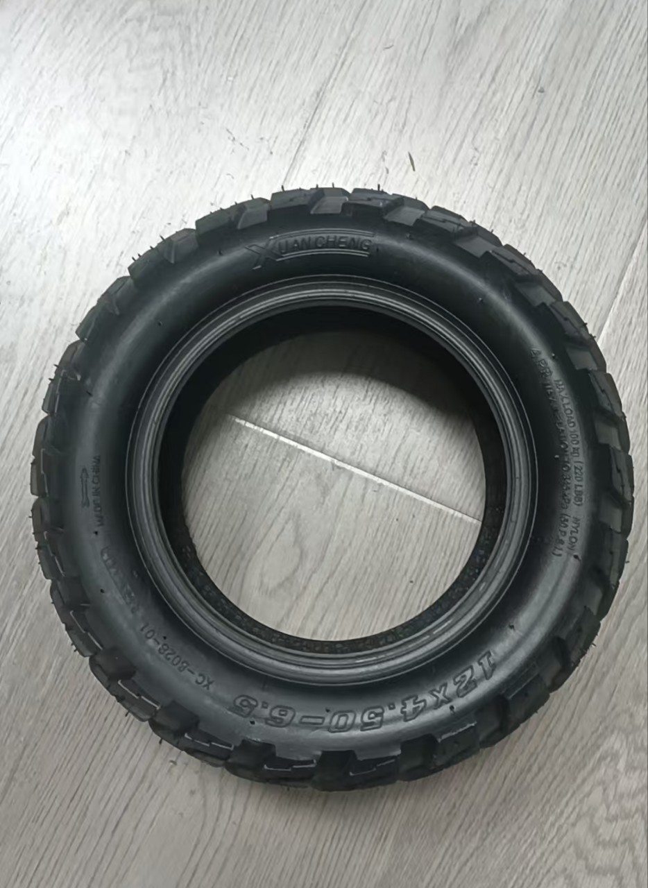 Electric scooter 12x4.50-6.5 off-road vacuum tire, wear-resistant fat tire (13x5.00-6.5)