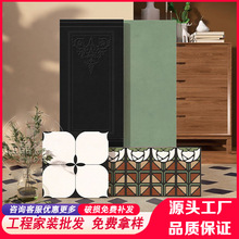 400x800法式复古珐琅砖橄榄绿厨卫墙砖墙裙阳台地砖花砖哑光