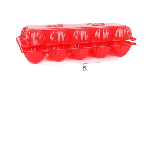 Drag wholesale full moon gift red egg packaging plastic tray baby birth happy egg gift