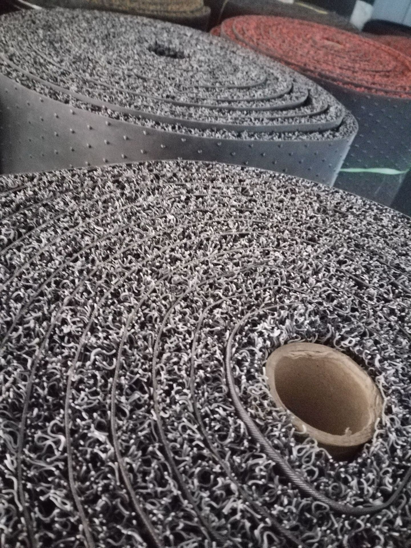Freely cuttable, non-slip, wear-resistant, eco-friendly, comfortable floor mat, loop pile carpet, door mat, car floor mat