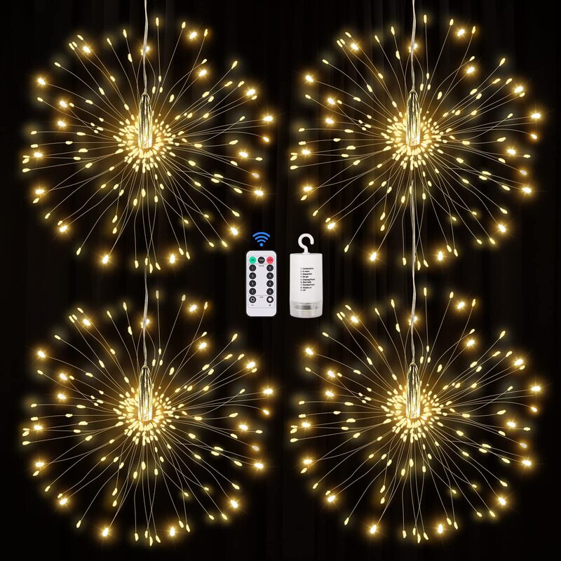 LED copper wire explosion Star Light Fairy Star light remote control hanging ceiling bedroom decorative light garden outdoor tree LED copper wire explosion Star Light Fairy Star light remote control hanging ceiling bedroom decorative light garden outdoor tree