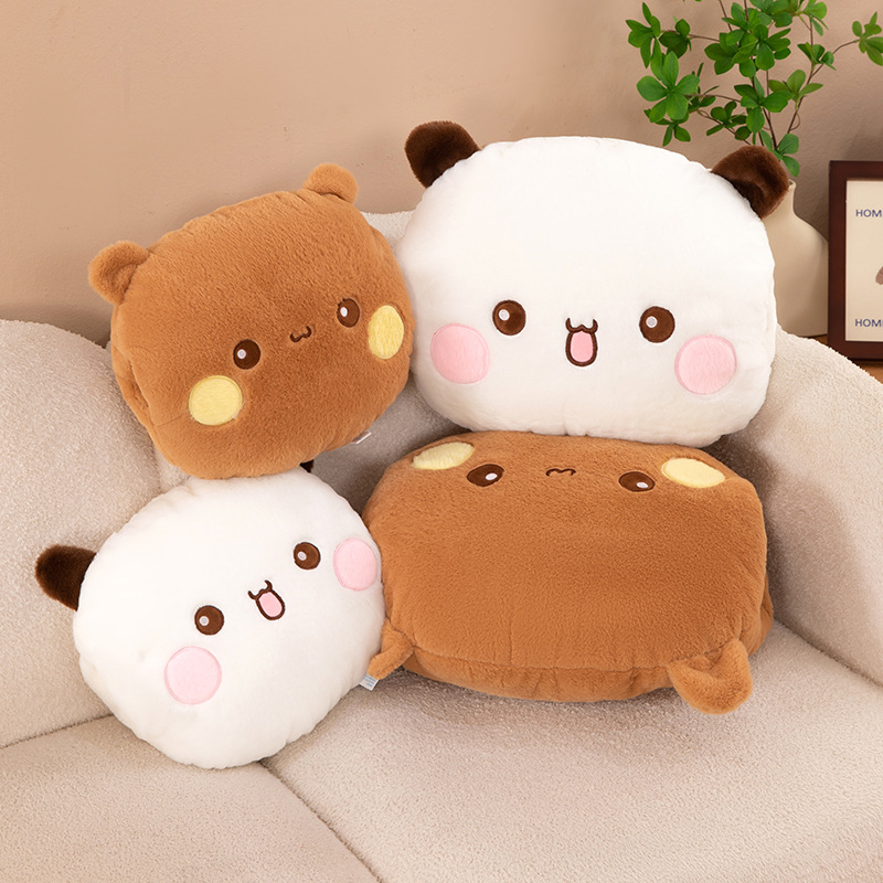 One Two Bubu Hand Warmer Doll One Two Bubu Big Head Plush Toy Doll Pillow Cushion Doll Wholesale