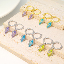 925纯银气质轻奢高级耳钉耳环女纯银耳饰夏天饰品小众高级感珠宝