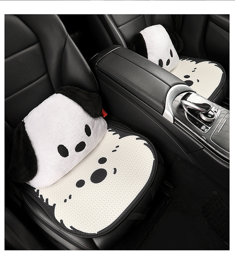 Car seat cushion for all seasons, goddess-style seat pad, summer breathable and ventilated seat cover, high-end non-slip new seat cover