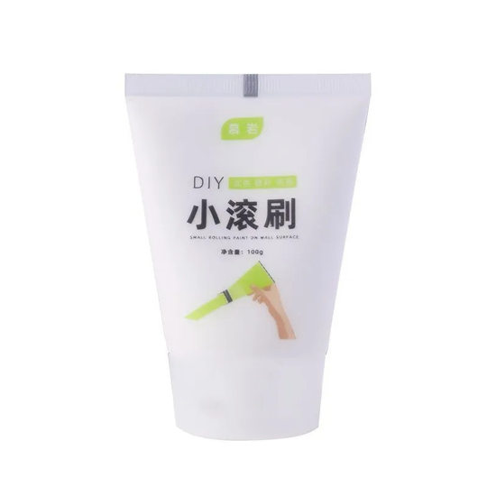 Wall small roll brush paint white wall decontamination artifact repair wall latex paint indoor renovation wall repair wall paste