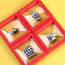 新款创意电影主题系列金属胸针文创徽章背包装饰品配饰潮流胸章