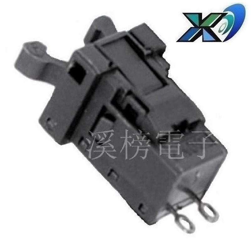 塑胶门扣开关接线型  塑料门扣开关接线功能  按压自锁门扣开关