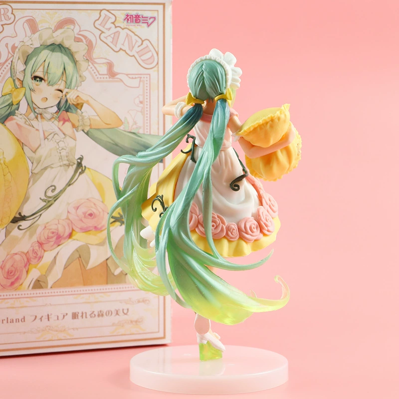 Фигура ПВХ (Hatsune Miku) «Спящая красавица» — детализированная аниме-фигурка, 0,24 кг, OPP-пакет