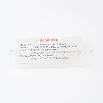 B16 (50 Pieces/Box) Common Rail Oil pump, nozzle