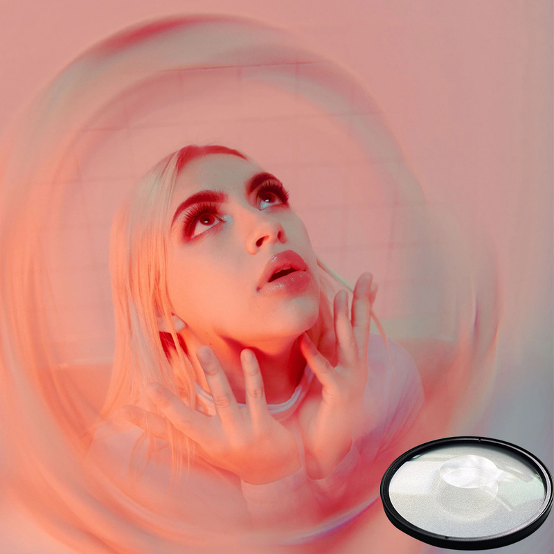 Camera Vortex Special Effect Filter 77mm Prism Photography Accessories Film and Television Blur Props Refractive Kaleidoscope