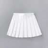 White 2601 twill pleated skirt (special edition)