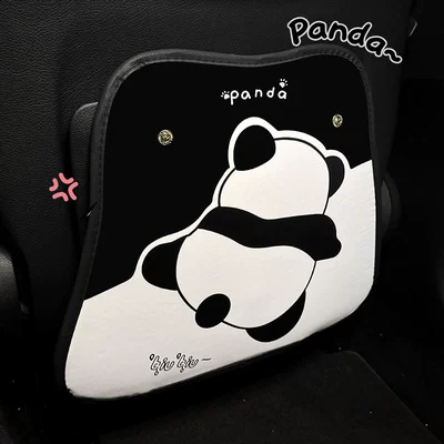 Women Cute Cartoon Panda Car | Chair back anti-kick pad