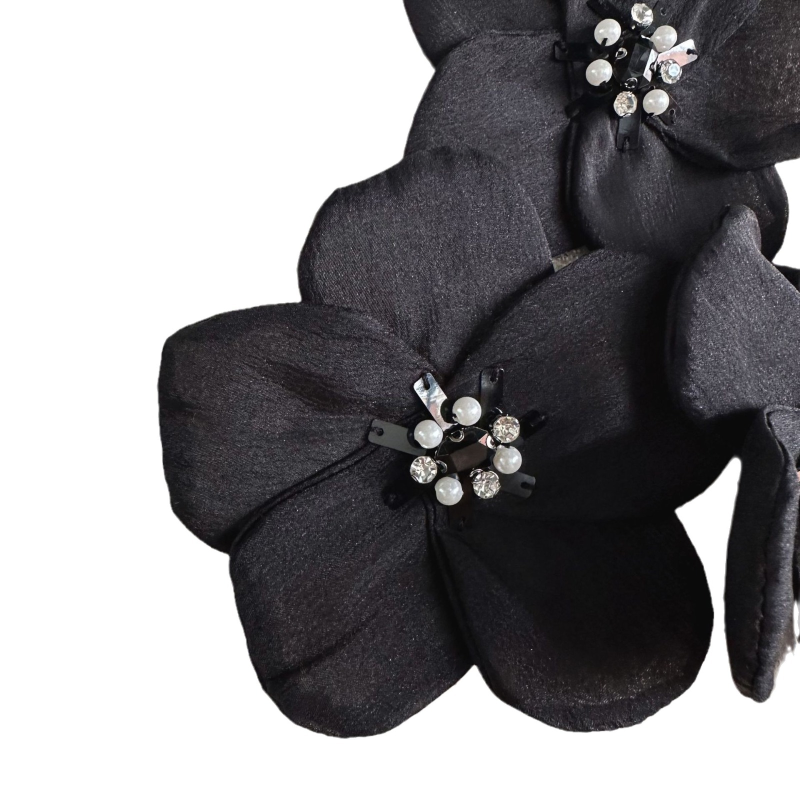 Ventas transfronterizas calientes flores decalcas tridimensionales DIY ropa hecha a mano vestido tocado accesorios de decoración material parche
