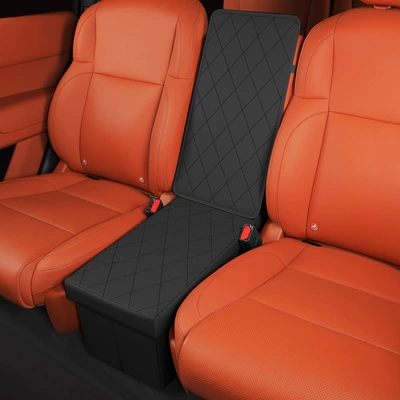 special storage box two rows, Car storage bag/box - ideal-l9-l8-backrest-storage-box-original-car-black
